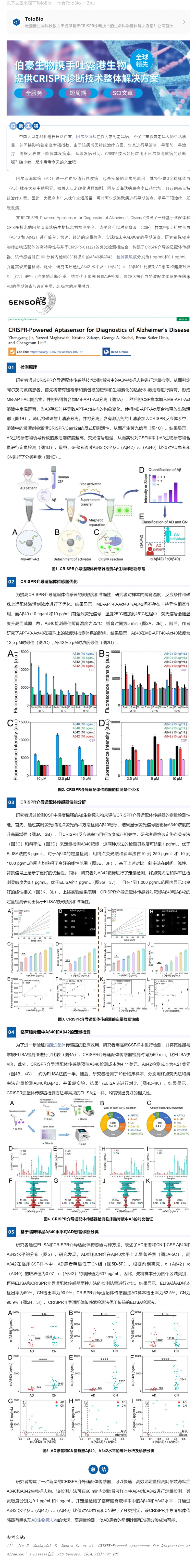 CRISPR 智庫(kù) _ CRISPR 介導(dǎo)適配體傳感器如何助力阿爾茨海默病診斷？